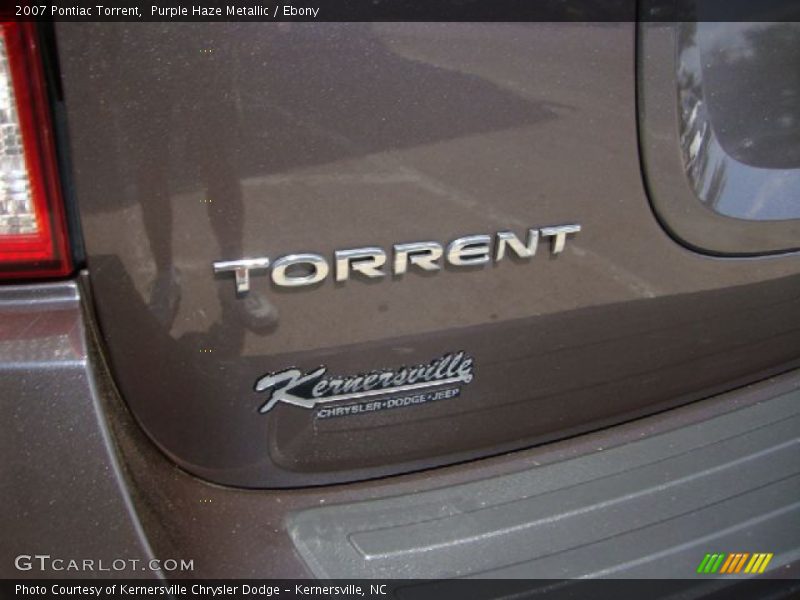 Purple Haze Metallic / Ebony 2007 Pontiac Torrent