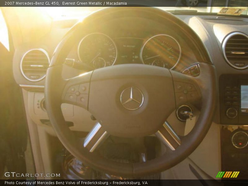 Everest Green Metallic / Macadamia 2007 Mercedes-Benz GL 450