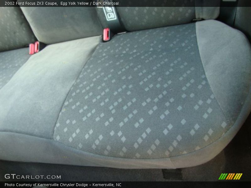 Egg Yolk Yellow / Dark Charcoal 2002 Ford Focus ZX3 Coupe