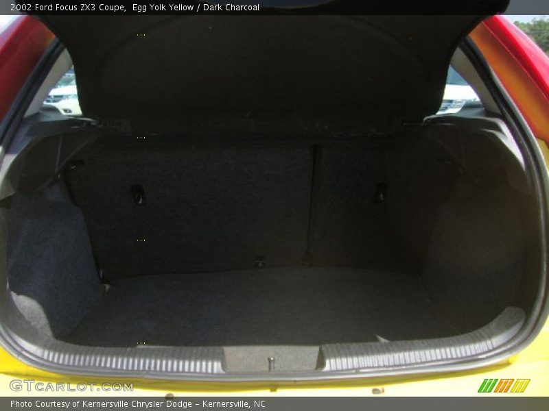 Egg Yolk Yellow / Dark Charcoal 2002 Ford Focus ZX3 Coupe