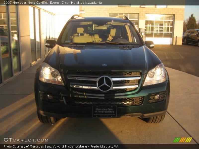 Everest Green Metallic / Macadamia 2007 Mercedes-Benz GL 450