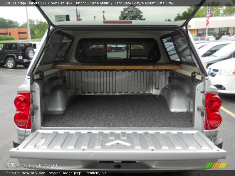 Bright Silver Metallic / Dark Slate Gray/Medium Slate Gray 2008 Dodge Dakota SXT Crew Cab 4x4