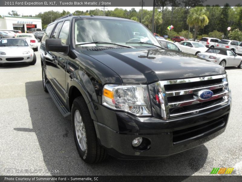 Tuxedo Black Metallic / Stone 2011 Ford Expedition EL XLT