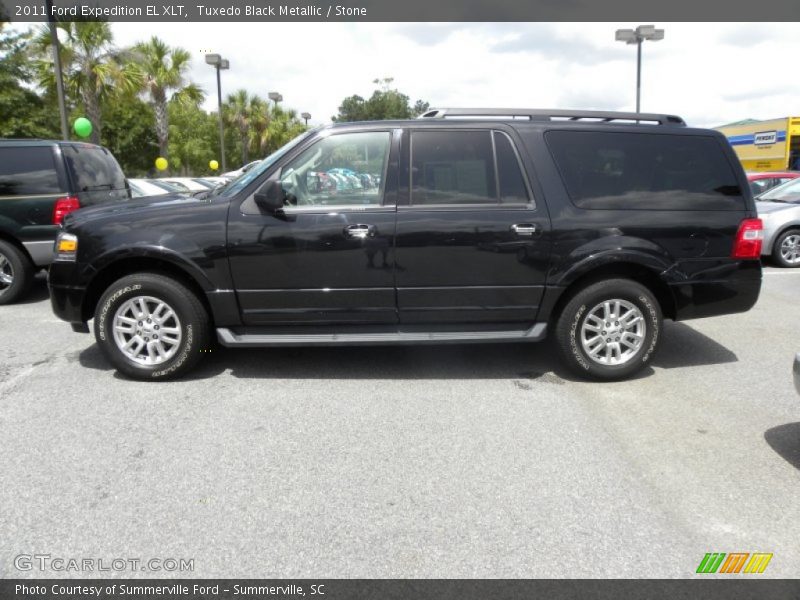 Tuxedo Black Metallic / Stone 2011 Ford Expedition EL XLT