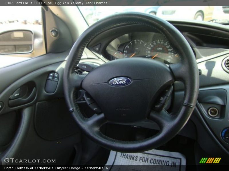  2002 Focus ZX3 Coupe Steering Wheel