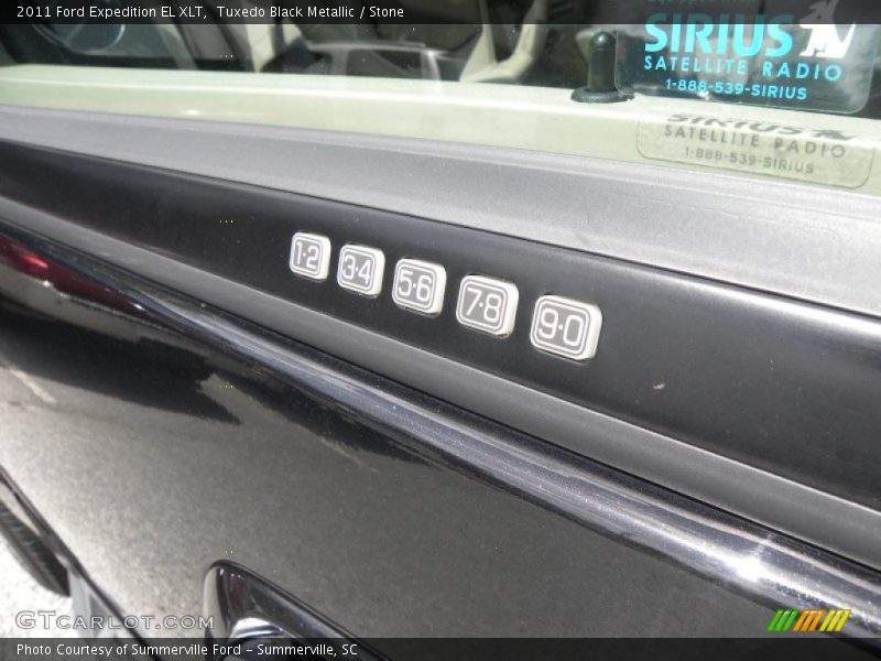 Tuxedo Black Metallic / Stone 2011 Ford Expedition EL XLT