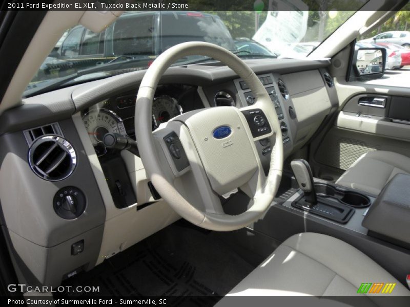 Tuxedo Black Metallic / Stone 2011 Ford Expedition EL XLT