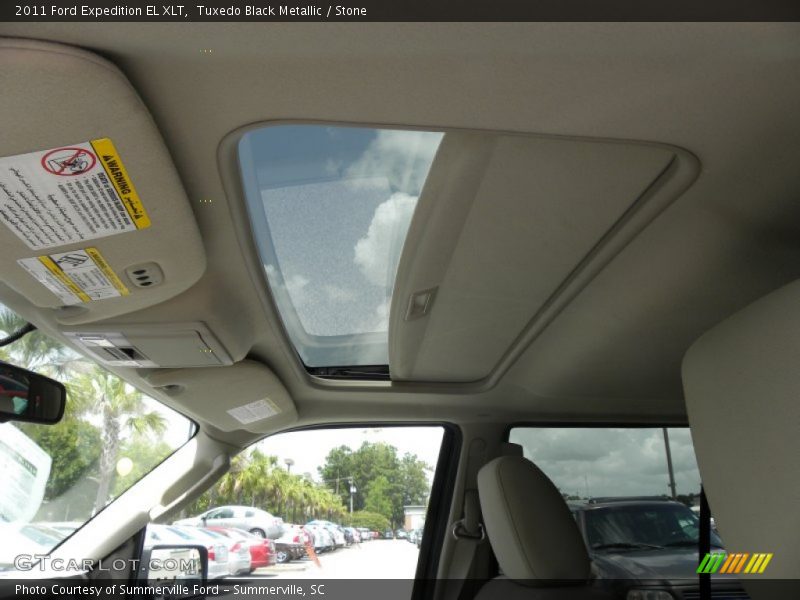 Tuxedo Black Metallic / Stone 2011 Ford Expedition EL XLT