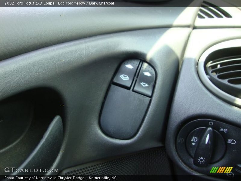 Controls of 2002 Focus ZX3 Coupe
