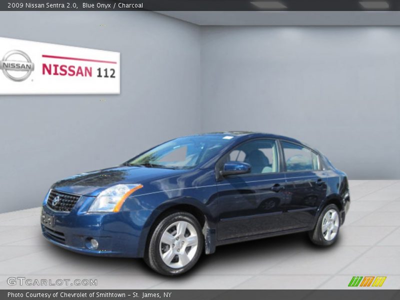 Blue Onyx / Charcoal 2009 Nissan Sentra 2.0