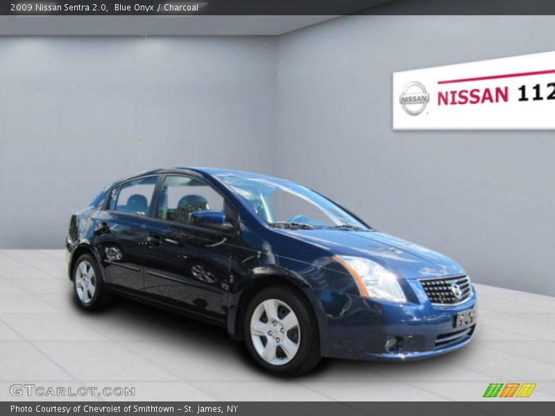 Blue Onyx / Charcoal 2009 Nissan Sentra 2.0