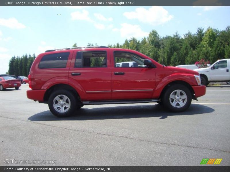Flame Red / Dark Khaki/Light Khaki 2006 Dodge Durango Limited HEMI 4x4