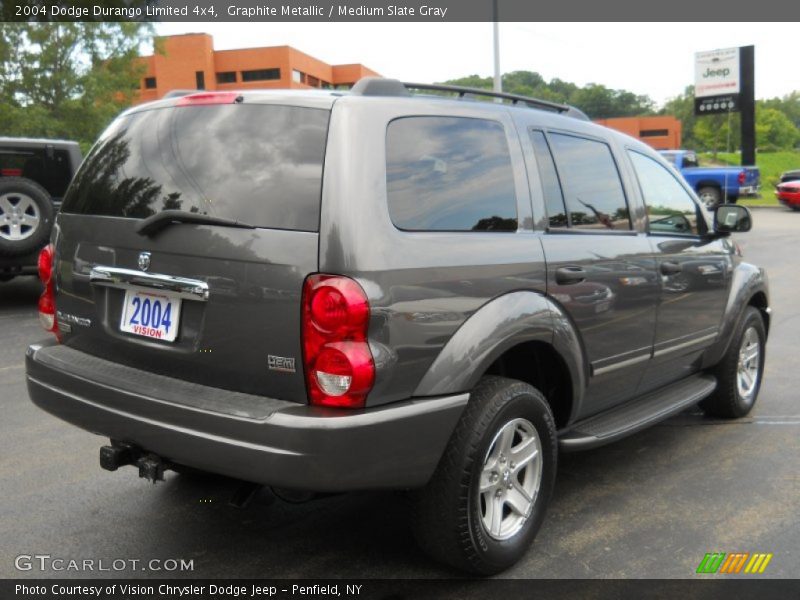 Graphite Metallic / Medium Slate Gray 2004 Dodge Durango Limited 4x4