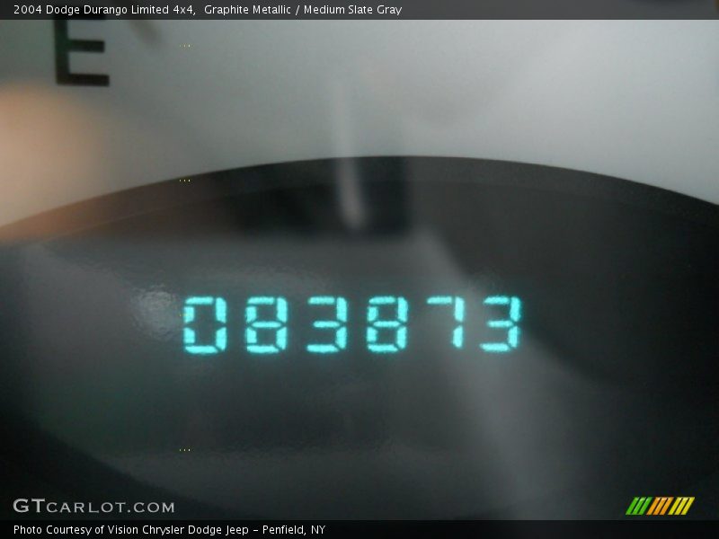 Graphite Metallic / Medium Slate Gray 2004 Dodge Durango Limited 4x4