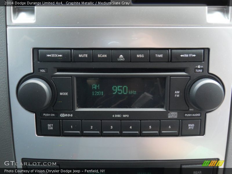 Graphite Metallic / Medium Slate Gray 2004 Dodge Durango Limited 4x4