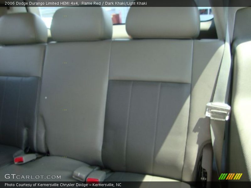 Flame Red / Dark Khaki/Light Khaki 2006 Dodge Durango Limited HEMI 4x4