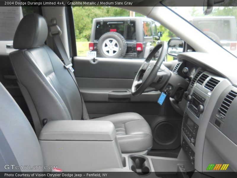 Graphite Metallic / Medium Slate Gray 2004 Dodge Durango Limited 4x4