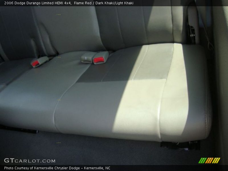 Flame Red / Dark Khaki/Light Khaki 2006 Dodge Durango Limited HEMI 4x4