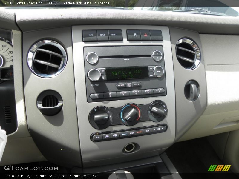 Tuxedo Black Metallic / Stone 2011 Ford Expedition EL XLT