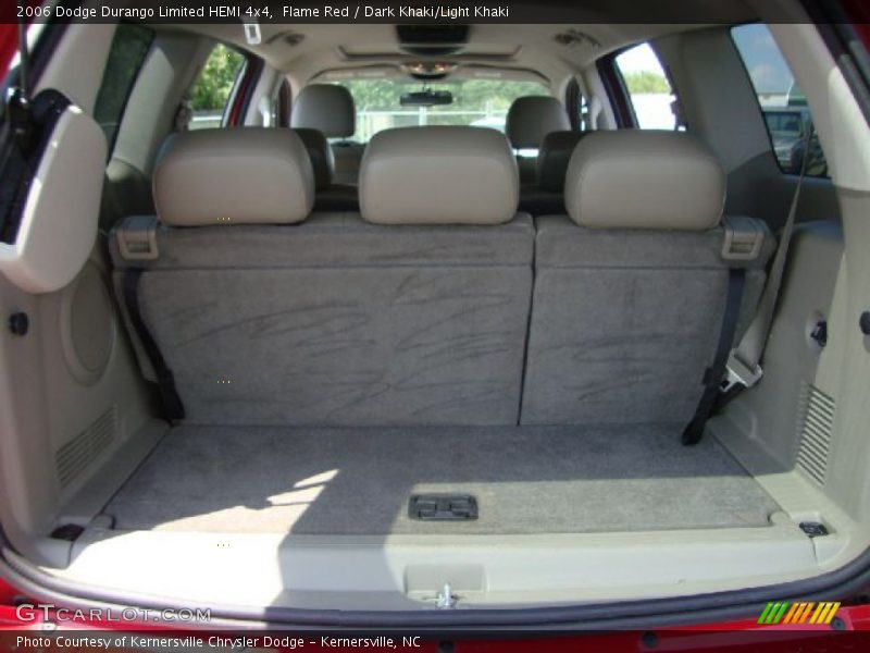 Flame Red / Dark Khaki/Light Khaki 2006 Dodge Durango Limited HEMI 4x4