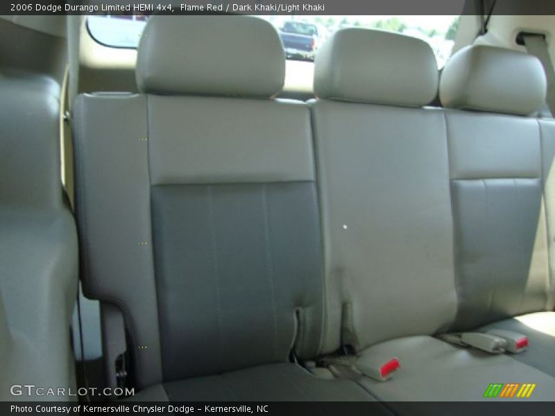 Flame Red / Dark Khaki/Light Khaki 2006 Dodge Durango Limited HEMI 4x4