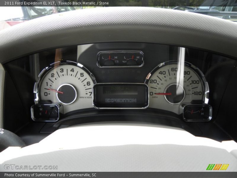 Tuxedo Black Metallic / Stone 2011 Ford Expedition EL XLT