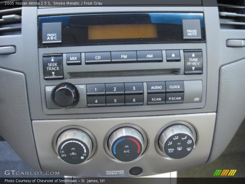 Smoke Metallic / Frost Gray 2005 Nissan Altima 2.5 S