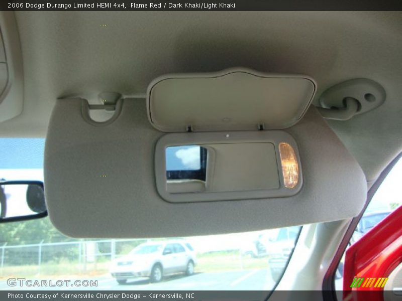 Flame Red / Dark Khaki/Light Khaki 2006 Dodge Durango Limited HEMI 4x4