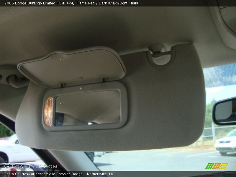 Flame Red / Dark Khaki/Light Khaki 2006 Dodge Durango Limited HEMI 4x4