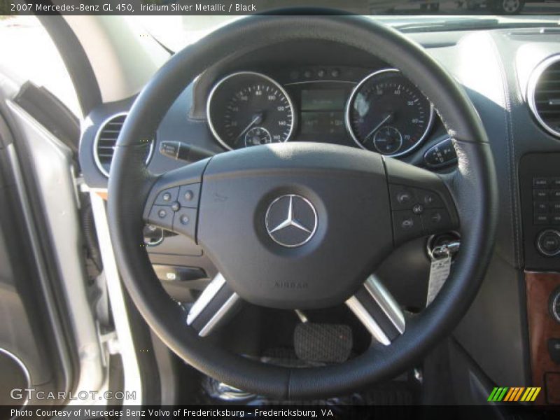 Iridium Silver Metallic / Black 2007 Mercedes-Benz GL 450