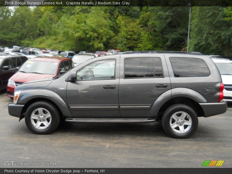 Graphite Metallic / Medium Slate Gray 2004 Dodge Durango Limited 4x4