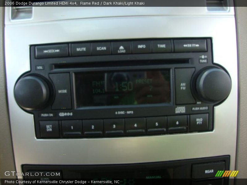 Audio System of 2006 Durango Limited HEMI 4x4