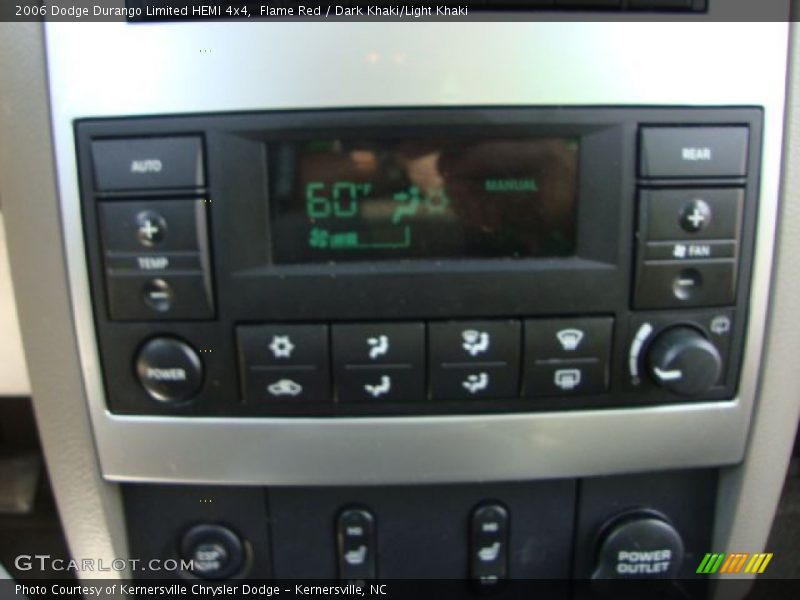 Flame Red / Dark Khaki/Light Khaki 2006 Dodge Durango Limited HEMI 4x4