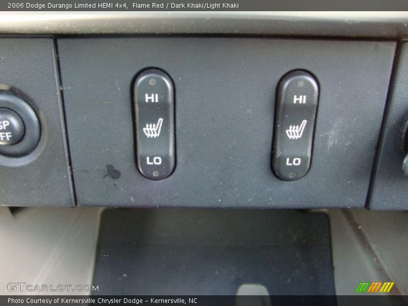 Flame Red / Dark Khaki/Light Khaki 2006 Dodge Durango Limited HEMI 4x4