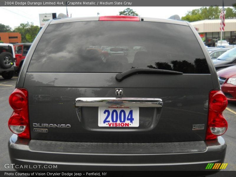 Graphite Metallic / Medium Slate Gray 2004 Dodge Durango Limited 4x4