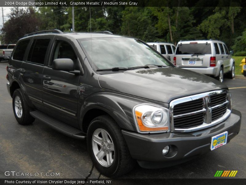 Graphite Metallic / Medium Slate Gray 2004 Dodge Durango Limited 4x4