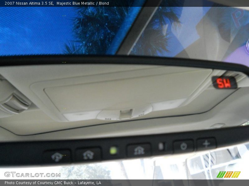 Majestic Blue Metallic / Blond 2007 Nissan Altima 3.5 SE