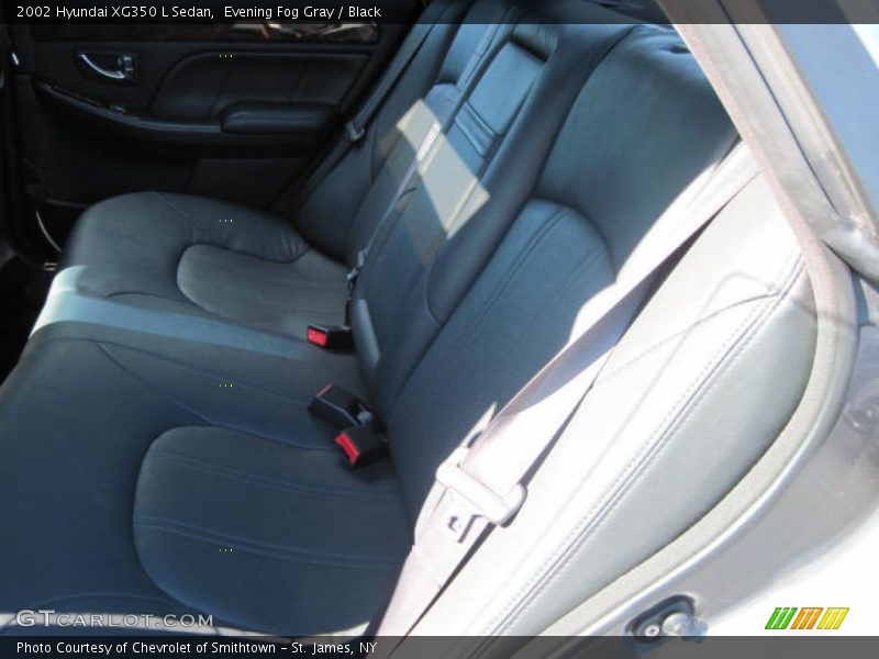 Evening Fog Gray / Black 2002 Hyundai XG350 L Sedan