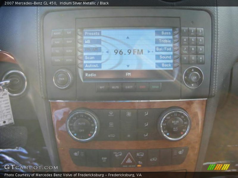 Iridium Silver Metallic / Black 2007 Mercedes-Benz GL 450