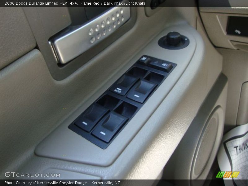 Flame Red / Dark Khaki/Light Khaki 2006 Dodge Durango Limited HEMI 4x4