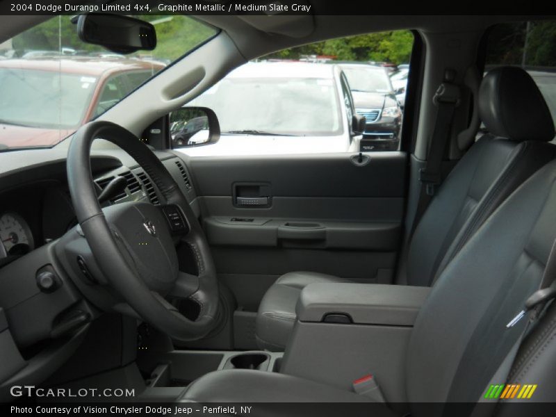 Graphite Metallic / Medium Slate Gray 2004 Dodge Durango Limited 4x4