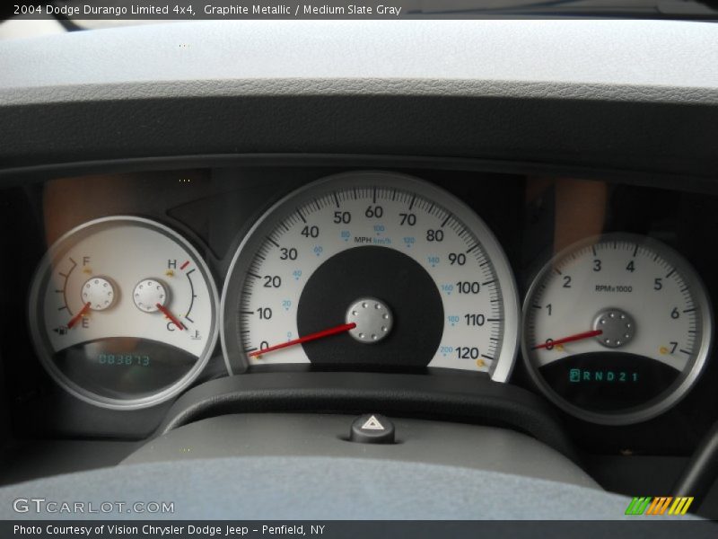 Graphite Metallic / Medium Slate Gray 2004 Dodge Durango Limited 4x4