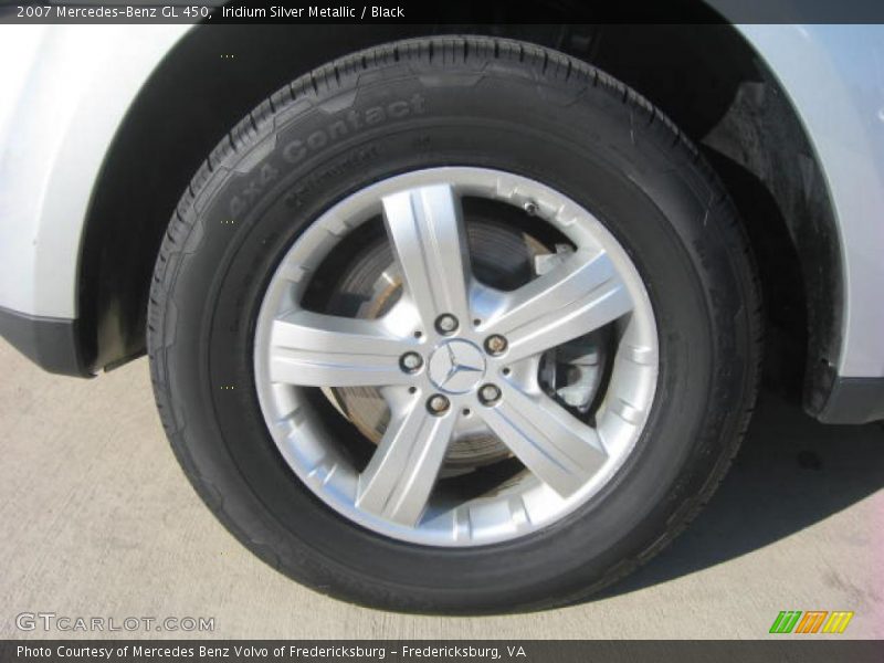 Iridium Silver Metallic / Black 2007 Mercedes-Benz GL 450