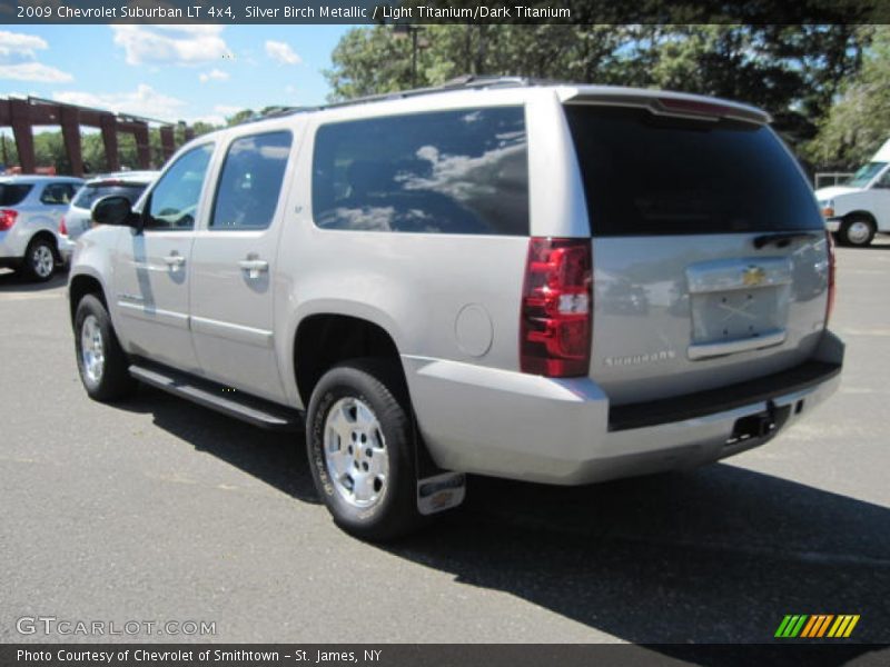 Silver Birch Metallic / Light Titanium/Dark Titanium 2009 Chevrolet Suburban LT 4x4