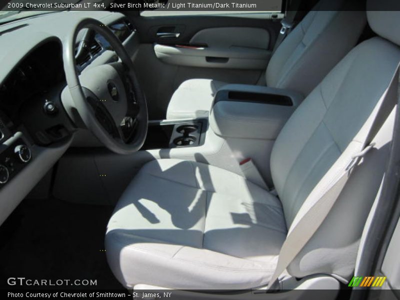 Silver Birch Metallic / Light Titanium/Dark Titanium 2009 Chevrolet Suburban LT 4x4