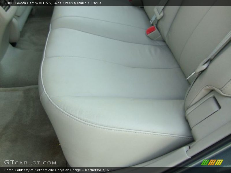 Aloe Green Metallic / Bisque 2008 Toyota Camry XLE V6