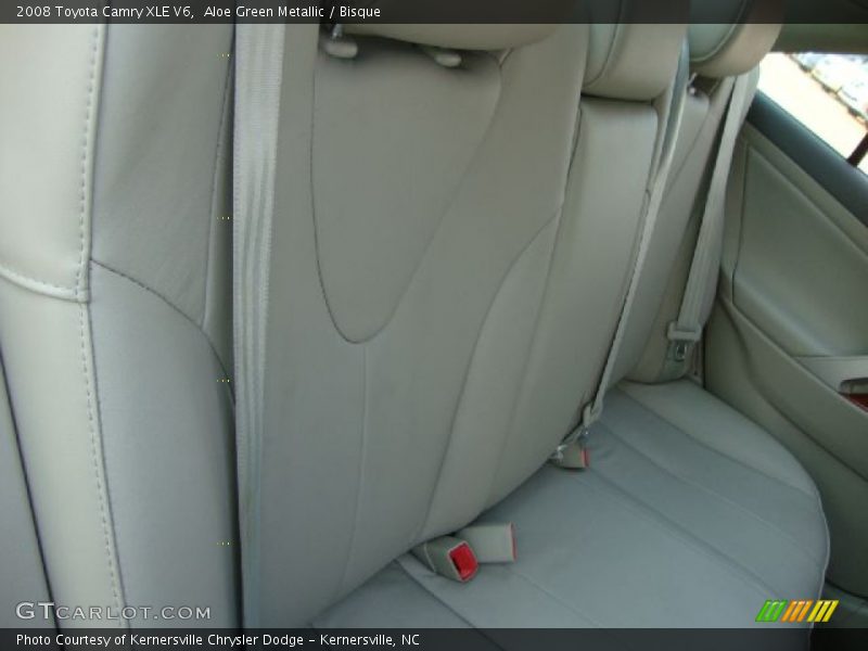 Aloe Green Metallic / Bisque 2008 Toyota Camry XLE V6