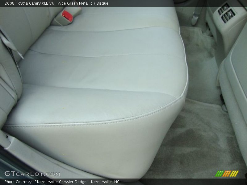 Aloe Green Metallic / Bisque 2008 Toyota Camry XLE V6