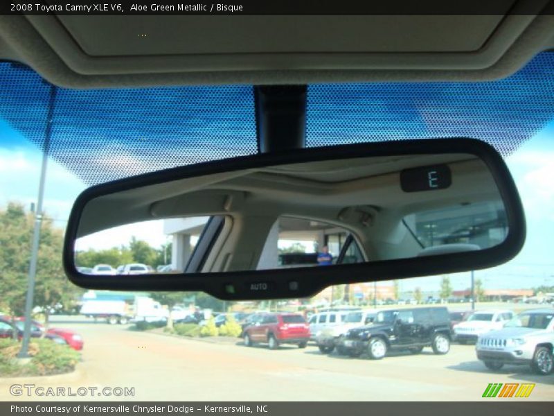 Aloe Green Metallic / Bisque 2008 Toyota Camry XLE V6