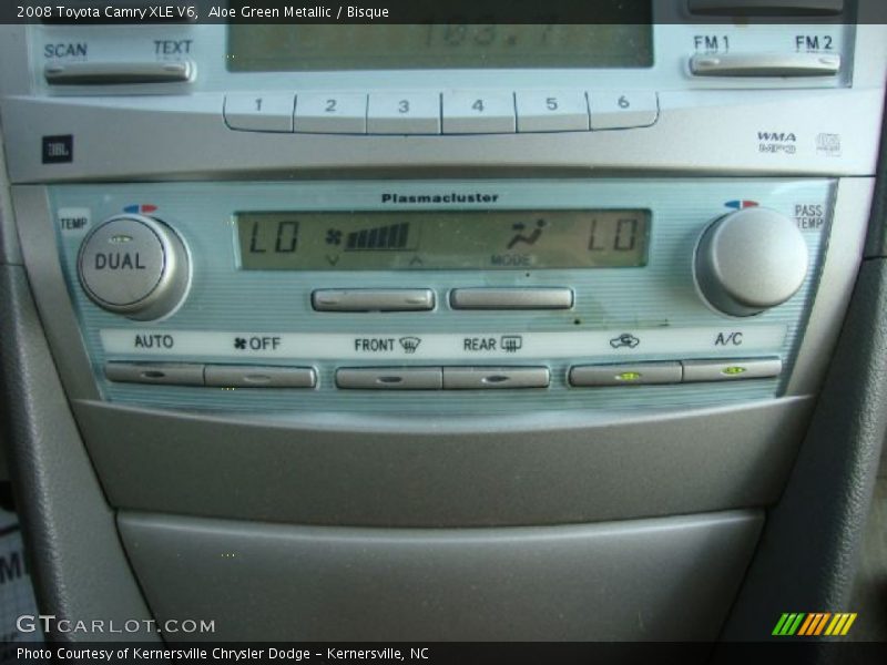 Aloe Green Metallic / Bisque 2008 Toyota Camry XLE V6